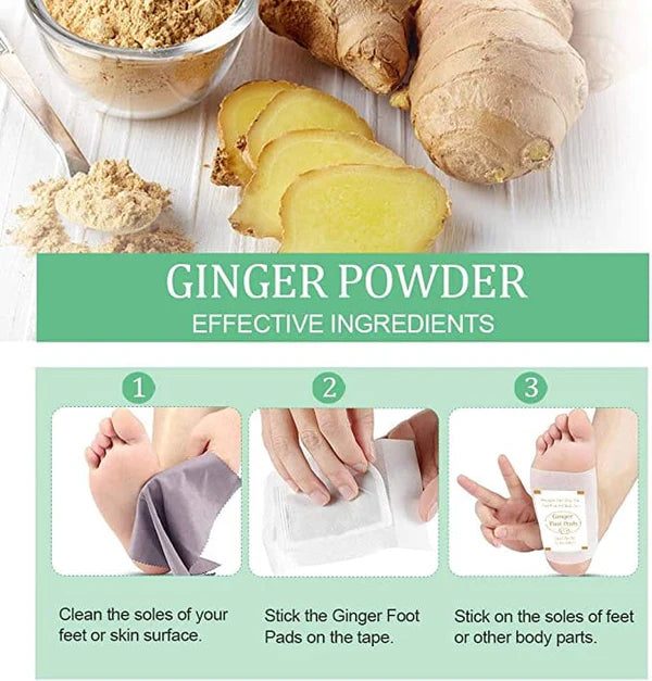 Organic Detox Foot Patches (Set of 10)