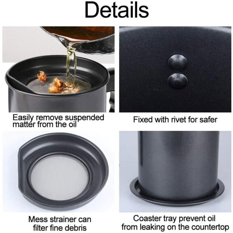 Oil Strainer Pot