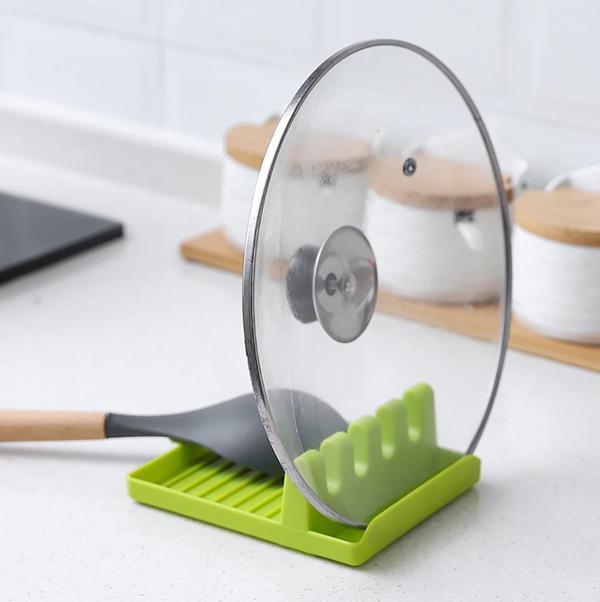 Modern Spatula & Lid Holder