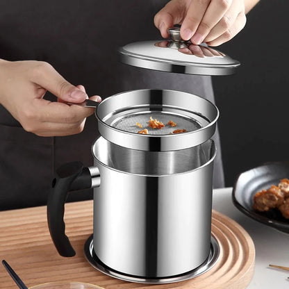 Oil Strainer Pot
