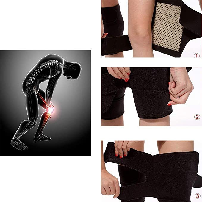 Magnetic Therapy Knee Hot Belt (Pack of 2)