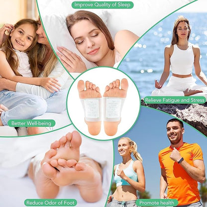 Organic Detox Foot Patches (Set of 10)